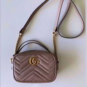 Gucci Marmont matelasse mini bag